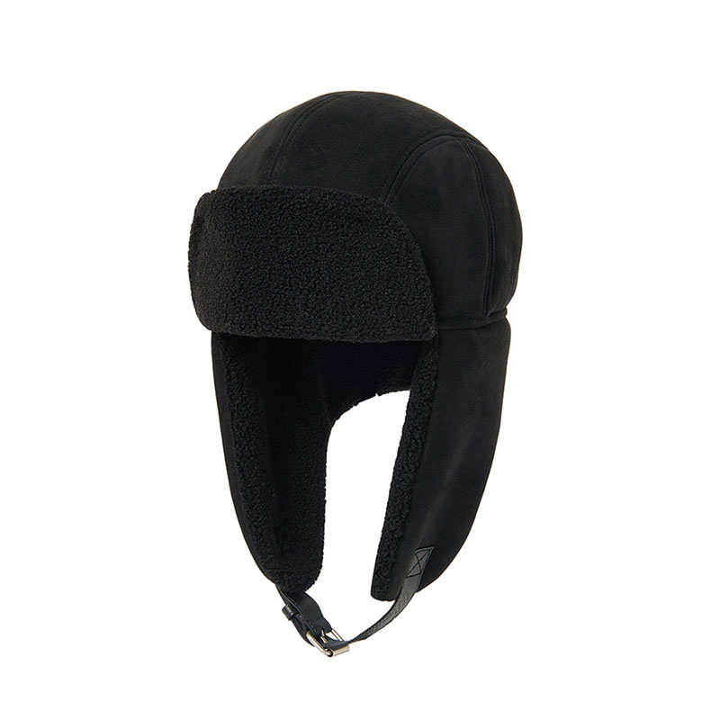 WKNDRS(ウィーケンダーズ)/ SHEPHERD TRAPPER HAT -BLACK-