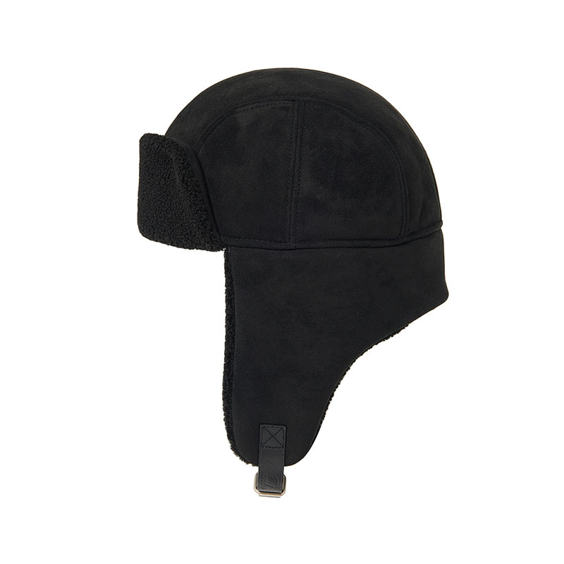 WKNDRS(ウィーケンダーズ)/ SHEPHERD TRAPPER HAT -BLACK-
