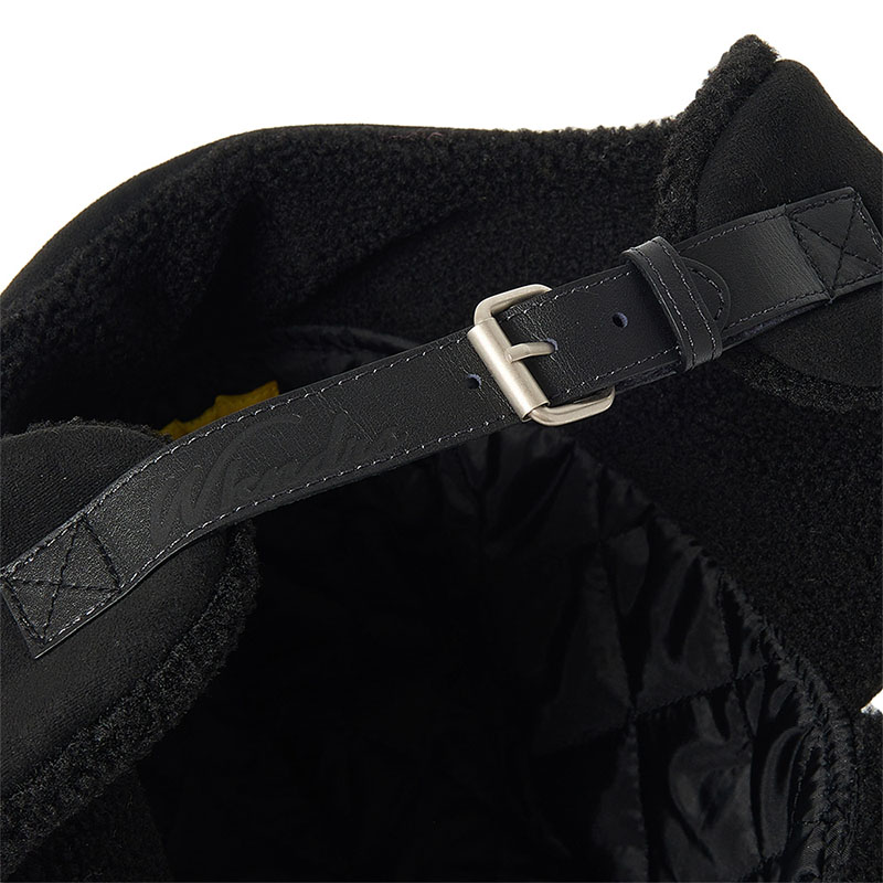 WKNDRS(ウィーケンダーズ)/ SHEPHERD TRAPPER HAT -BLACK-