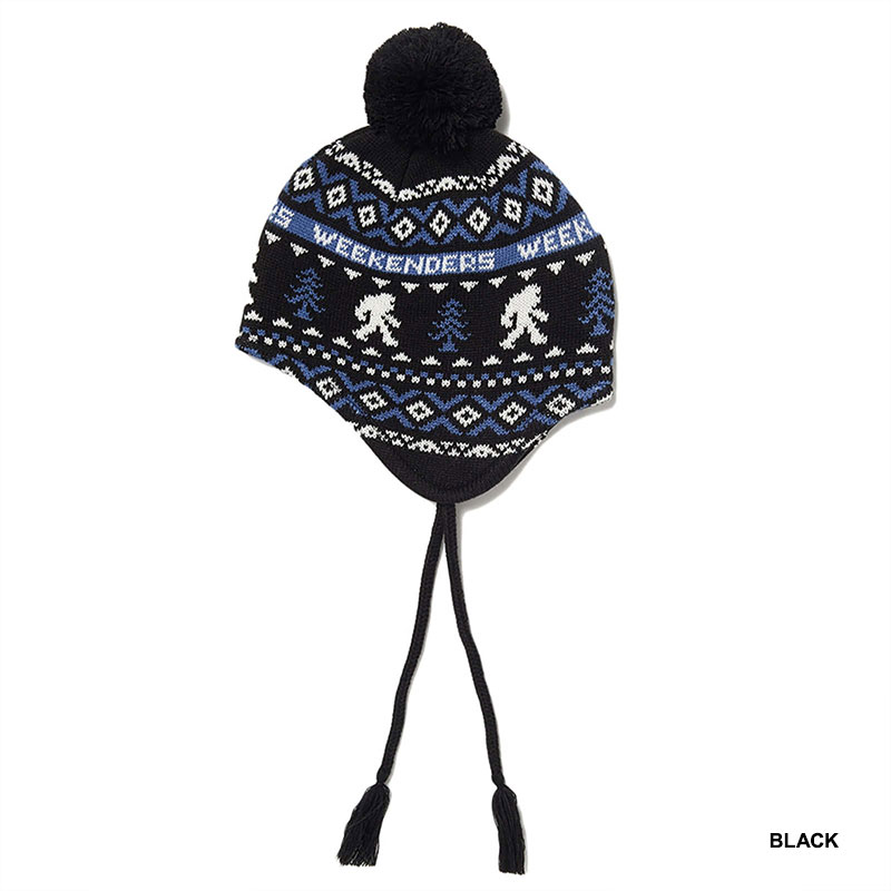 WKNDRS(ウィーケンダーズ)/ SASQUATCH EARFLAP BEANIE -2COLOR-