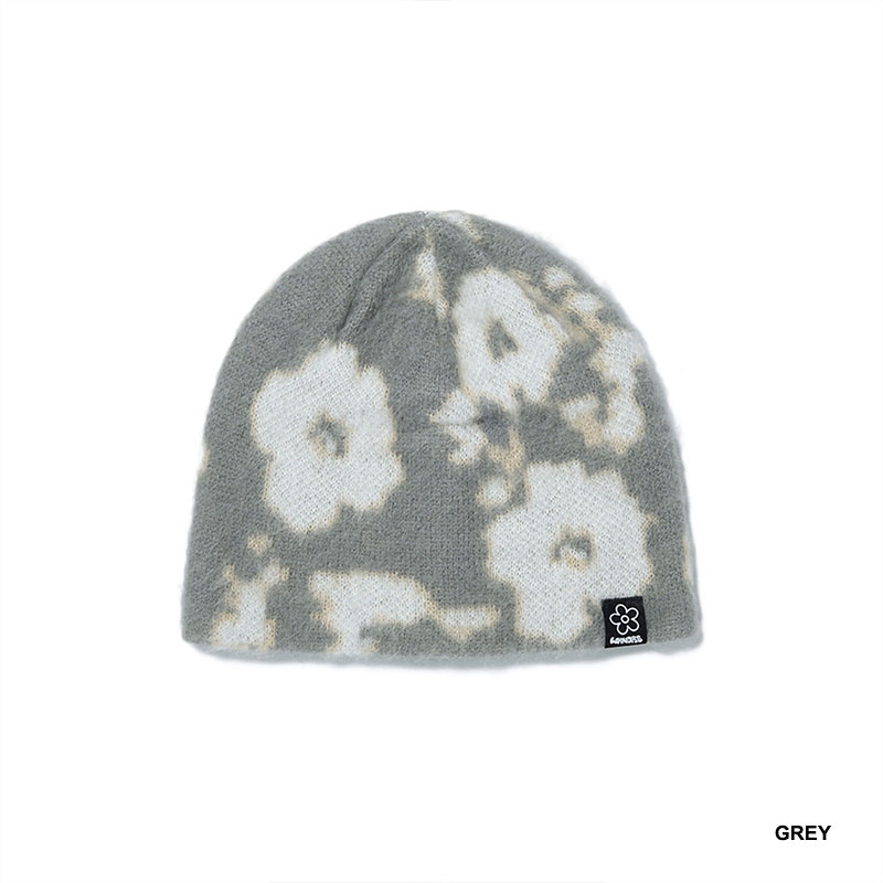WKNDRS(ウィーケンダーズ)/ FLOWER BEANIE -2COLOR-