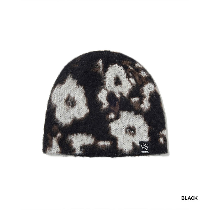 WKNDRS(ウィーケンダーズ)/ FLOWER BEANIE -2COLOR-