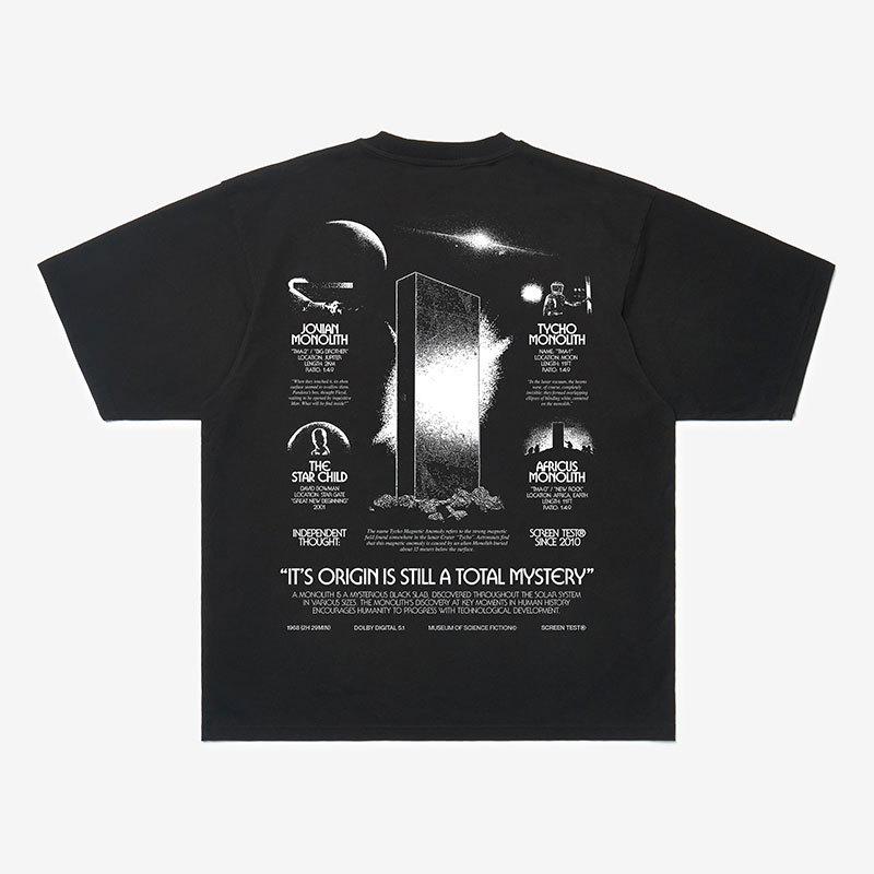 SCRT(エスシーアールティー/スクリーンテスト)/ Monolith T-Shirt -BLACK-