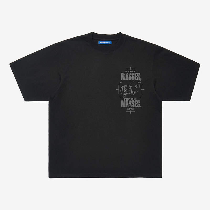 SCRT(エスシーアールティー/スクリーンテスト)/ Obedience T-Shirt -BLACK-