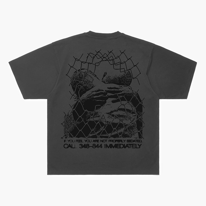 SCRT(エスシーアールティー/スクリーンテスト)/ Surveillance T-Shirt -GRAPHITE-