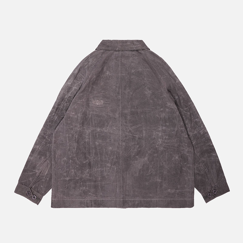 SCRT(エスシーアールティー/スクリーンテスト)/ Waxed Moon Jacket -GREY-