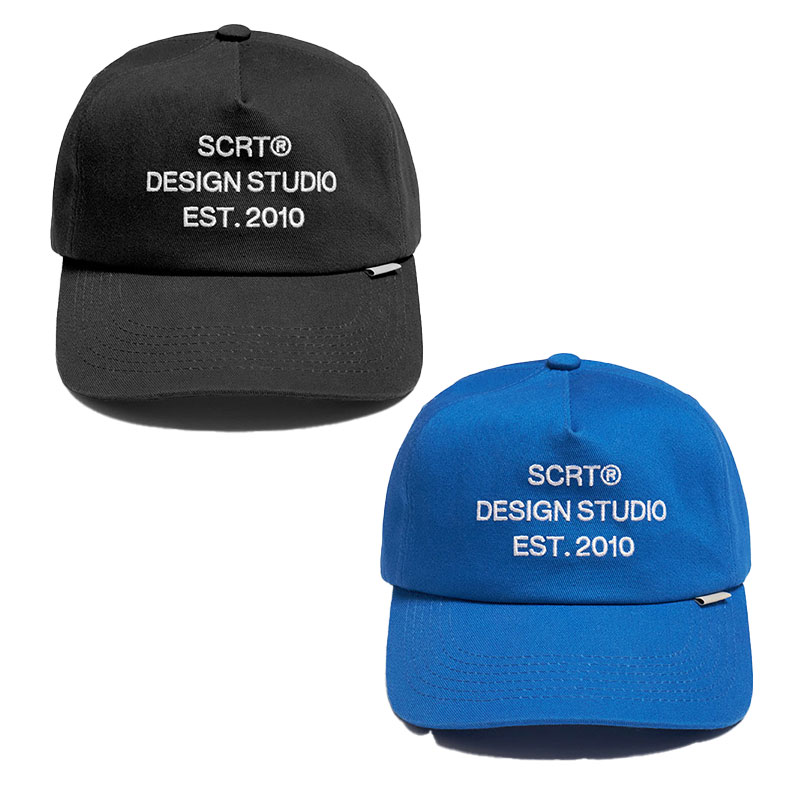 SCRT(エスシーアールティー/スクリーンテスト)/ SCRT Design Studio High Profile Cap -2COLOR-