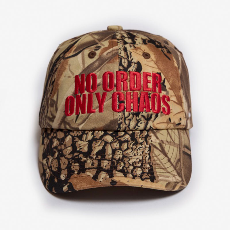 SCRT(エスシーアールティー/スクリーンテスト)/ No Order Only Chaos Dad Cap -CAMO-