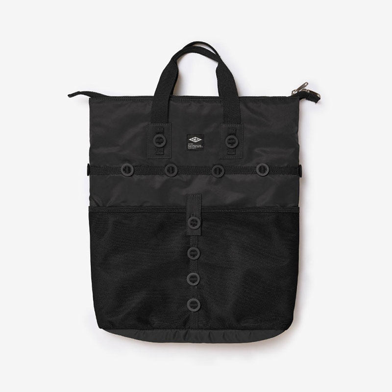 SCRT(エスシーアールティー/スクリーンテスト)/ Slot Button Backpack -BLACK-