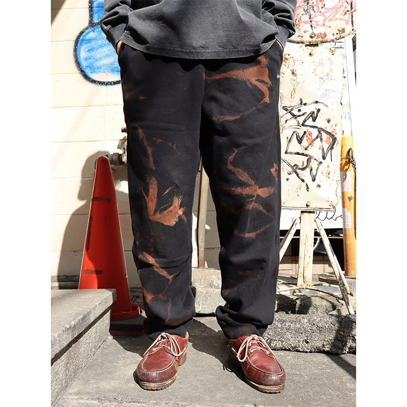 FLIP THE SCRIPT(フリップザスクリプト)/ BLEACH SW PANTS -BLACK-