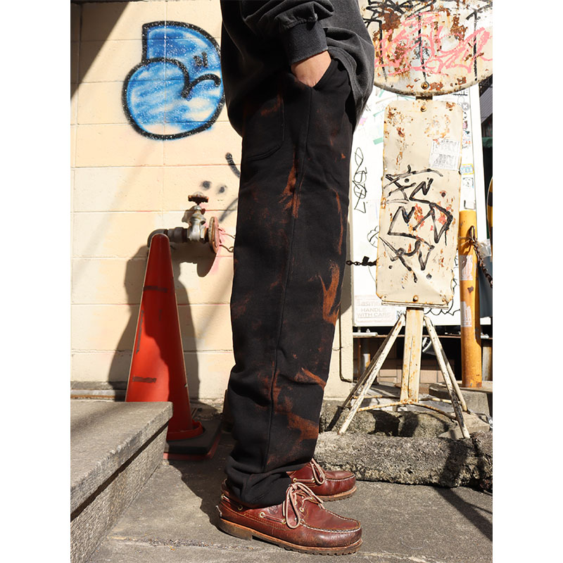 FLIP THE SCRIPT(フリップザスクリプト)/ BLEACH SW PANTS -BLACK-
