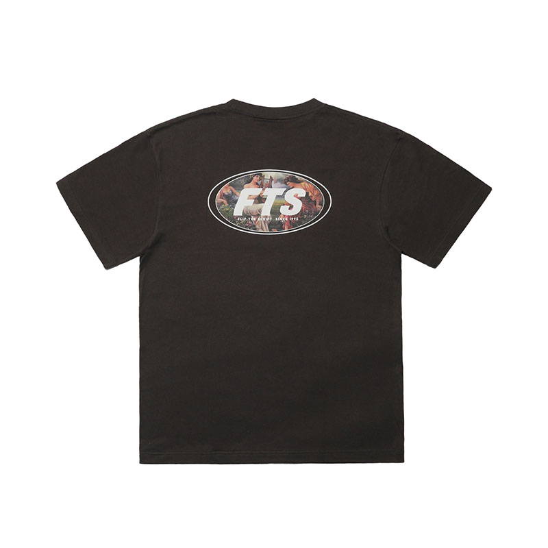 FLIP THE SCRIPT(フリップザスクリプト)/ FTS PAINTING SS TEE -3COLOR-(CHRACOAL)