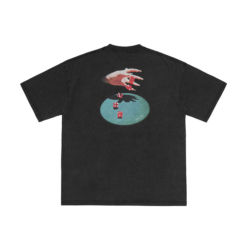 FLIP THE SCRIPT(フリップザスクリプト)/ DICE SS TEE -BLACK-