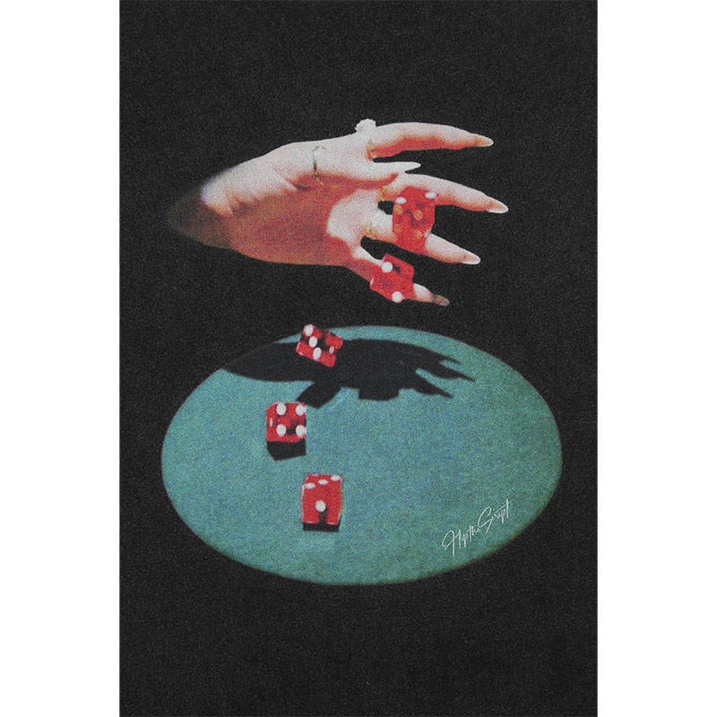 FLIP THE SCRIPT(フリップザスクリプト)/ DICE SS TEE -BLACK-