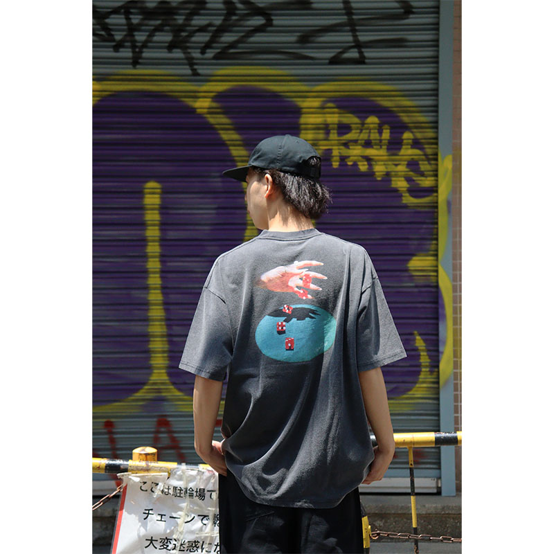 FLIP THE SCRIPT(フリップザスクリプト)/ DICE SS TEE -BLACK-