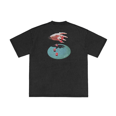 FLIP THE SCRIPT(フリップザスクリプト)/ DICE SS TEE -BLACK-