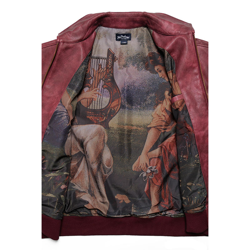 FLIP THE SCRIPT(フリップザスクリプト)/ HARP PU LEATHER JACKET -3COLOR-