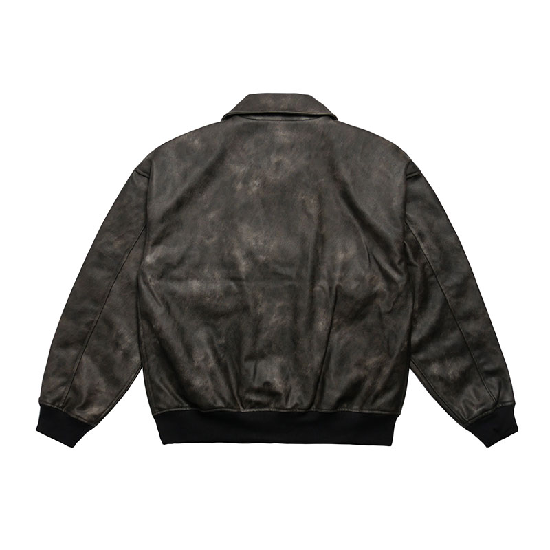 FLIP THE SCRIPT(フリップザスクリプト)/ HARP PU LEATHER JACKET -3COLOR-