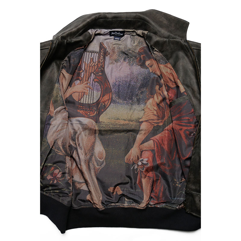 FLIP THE SCRIPT(フリップザスクリプト)/ HARP PU LEATHER JACKET -3COLOR-