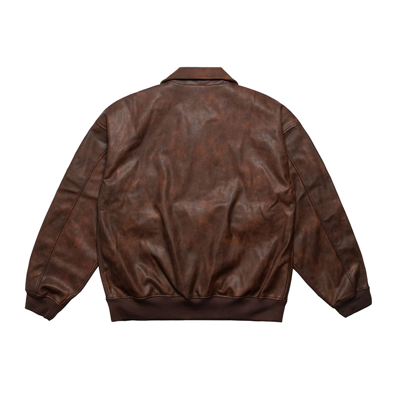 FLIP THE SCRIPT(フリップザスクリプト)/ HARP PU LEATHER JACKET -3COLOR-