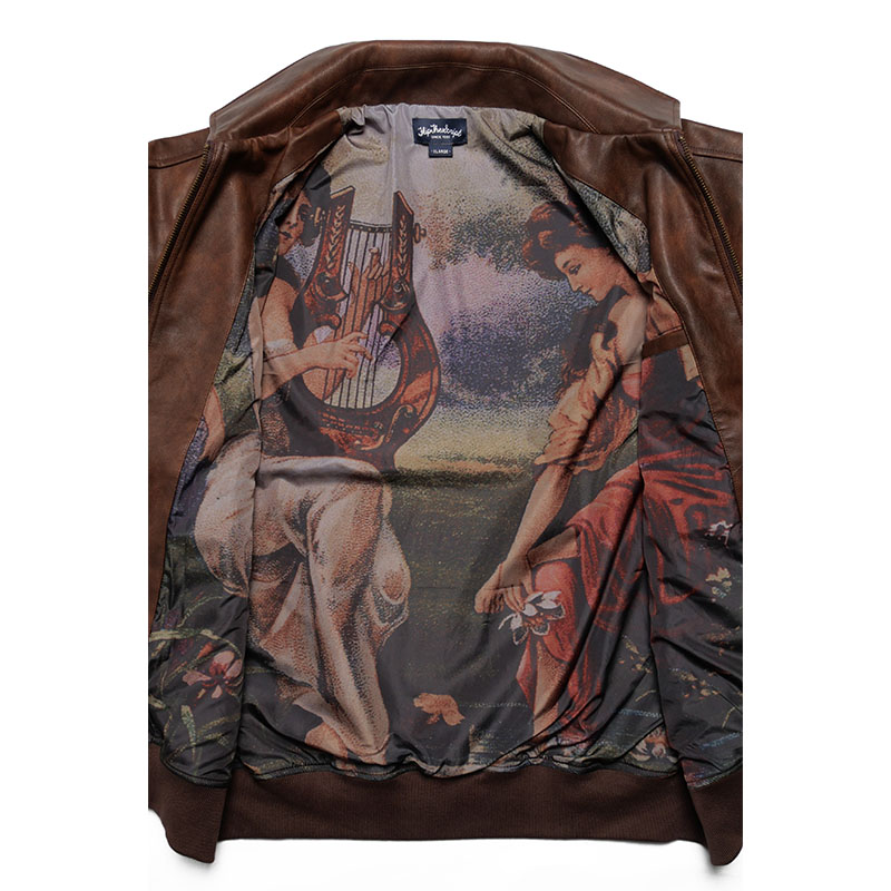 FLIP THE SCRIPT(フリップザスクリプト)/ HARP PU LEATHER JACKET -3COLOR-