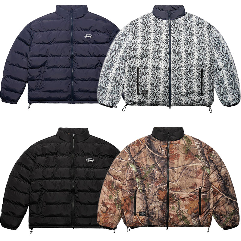 FLIP THE SCRIPT(フリップザスクリプト)/ REVERSIBLE PUFFER JACKET -2COLOR-