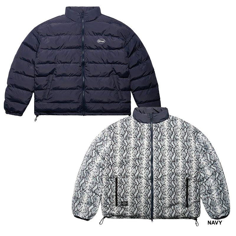 FLIP THE SCRIPT(フリップザスクリプト)/ REVERSIBLE PUFFER JACKET -2COLOR-