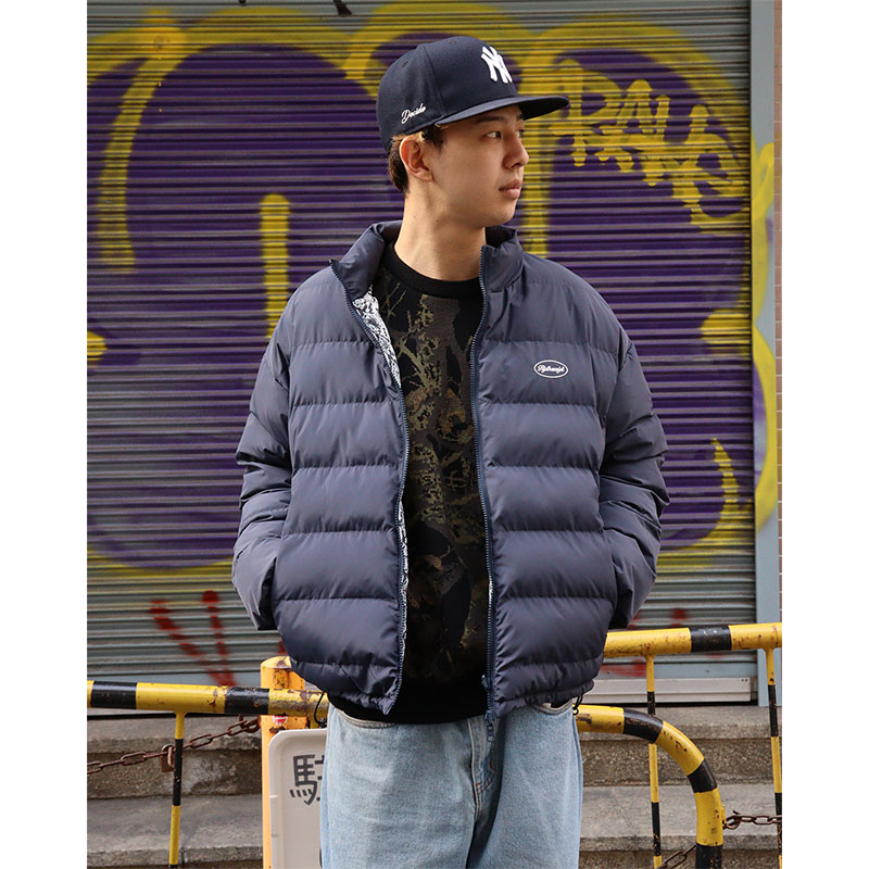 FLIP THE SCRIPT(フリップザスクリプト)/ REVERSIBLE PUFFER JACKET -2COLOR-