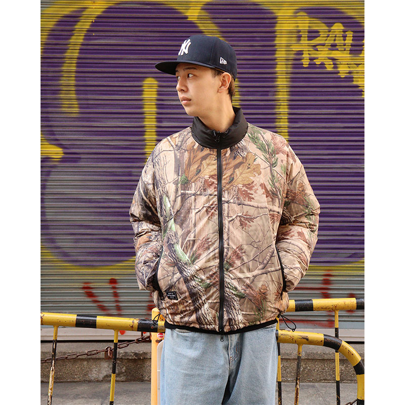 FLIP THE SCRIPT(フリップザスクリプト)/ REVERSIBLE PUFFER JACKET -2COLOR-