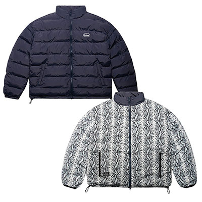 FLIP THE SCRIPT(フリップザスクリプト)/ REVERSIBLE PUFFER JACKET -2COLOR-