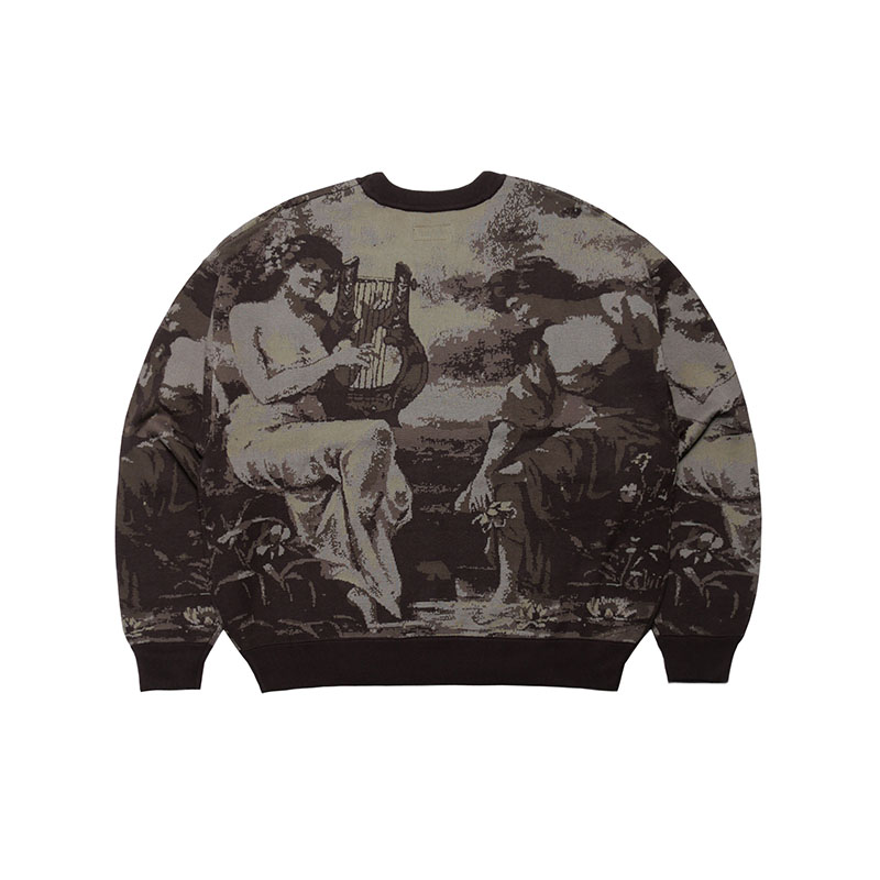 FLIP THE SCRIPT(フリップザスクリプト)/ HARP KNIT CREW -2COLOR-