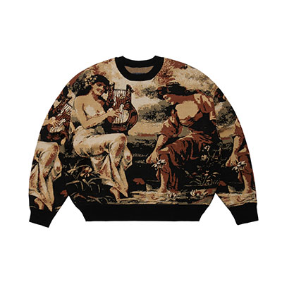 FLIP THE SCRIPT(フリップザスクリプト)/ HARP KNIT CREW -2COLOR-