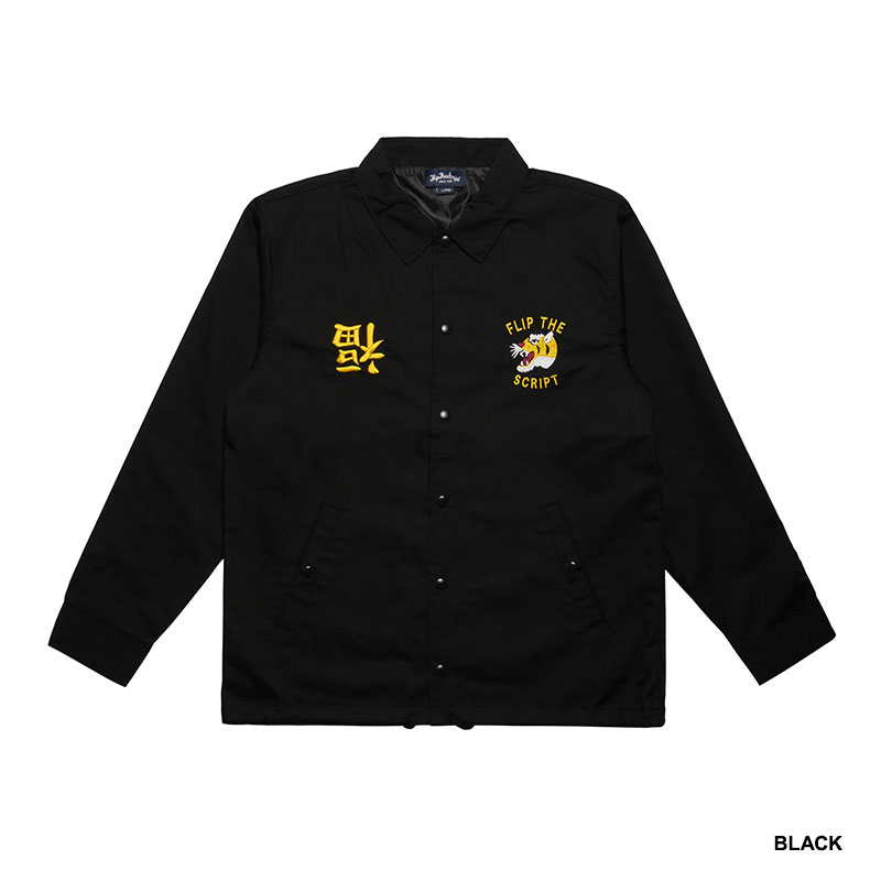 FLIP THE SCRIPT(フリップザスクリプト)/ TIGER COACH JACKET -3.COLOR-