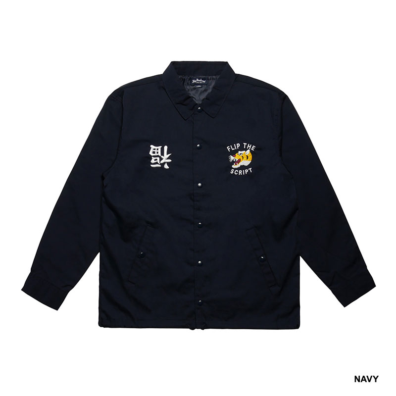 FLIP THE SCRIPT(フリップザスクリプト)/ TIGER COACH JACKET -3.COLOR-