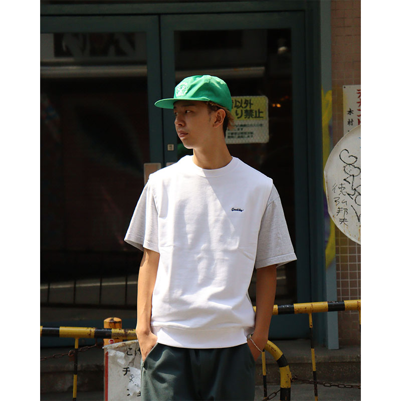 GOOD DAY(グッデイ)/ LOGO SLEEVELESS SWEAT -3.COLOR-