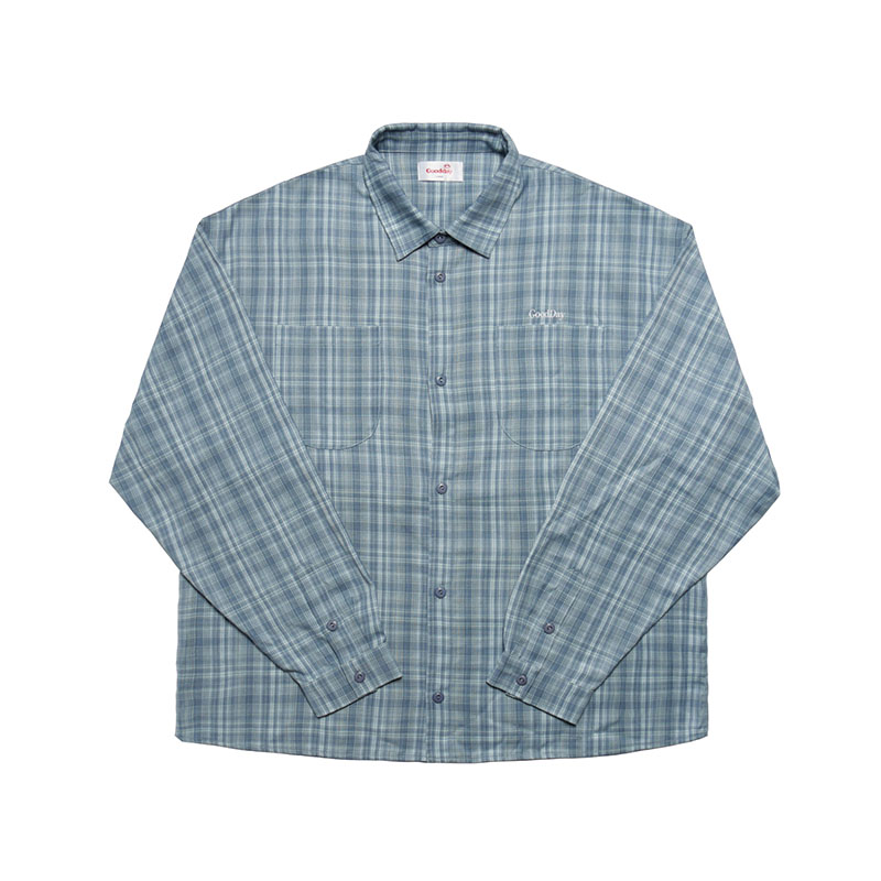 GOOD DAY(グッデイ)/ CHECK SHIRT -3.COLOR-(BLUE)