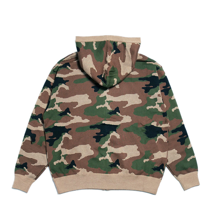 GOOD DAY(グッデイ)/ CAMO HOOD ZIP KNIT -3.COLOR-