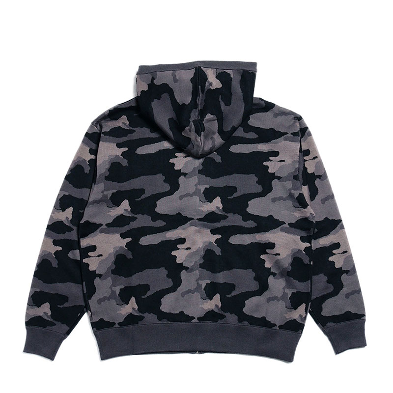 GOOD DAY(グッデイ)/ CAMO HOOD ZIP KNIT -3.COLOR-