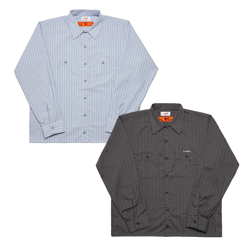 GOOD DAY(グッデイ)/ STRIPE SHIRT -2.COLOR-