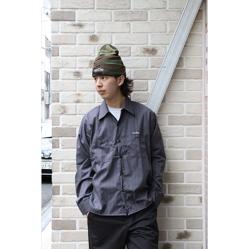 GOOD DAY(グッデイ)/ STRIPE SHIRT -2.COLOR-