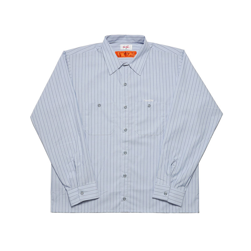 GOOD DAY(グッデイ)/ STRIPE SHIRT -2.COLOR-(LT.BLUE)