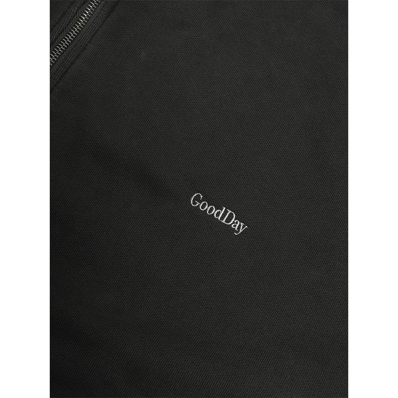 GOOD DAY(グッデイ)/ LOGO FADE HOOD SW -CHARCOAL-