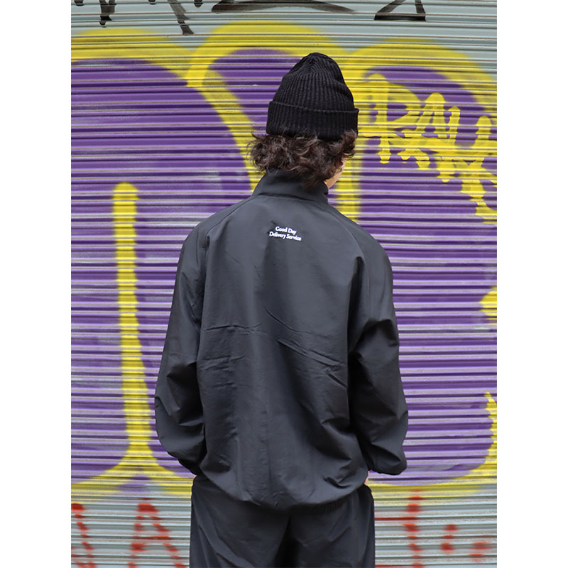 GOOD DAY(グッデイ)/ DELIVERY NYLON JKT -BLACK-