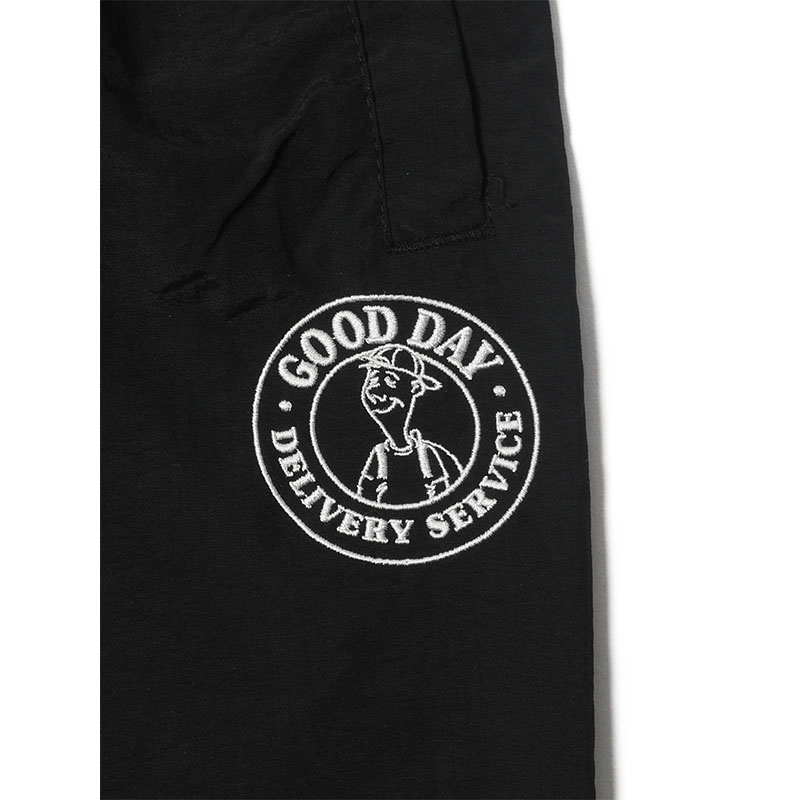 GOOD DAY(グッデイ)/ DELIVERY NYLON PANTS -BLACK-