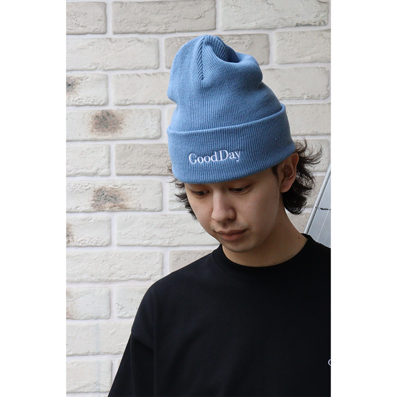GOOD DAY(グッデイ)/ CAMO KNIT CAP -3.COLOR-