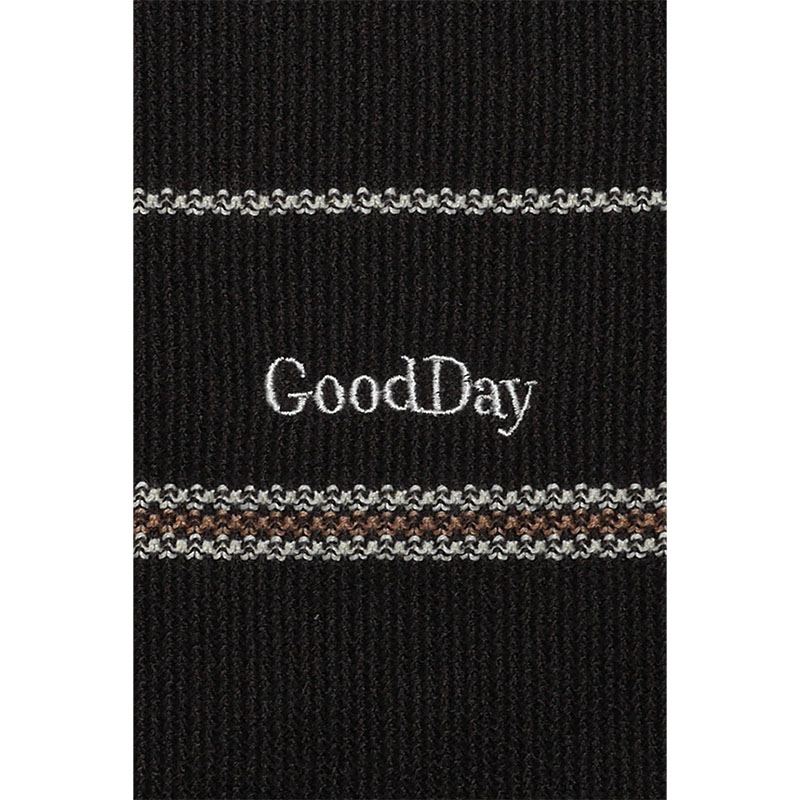 GOOD DAY(グッデイ)/ BORDER KNIT POLO -3COLOR-