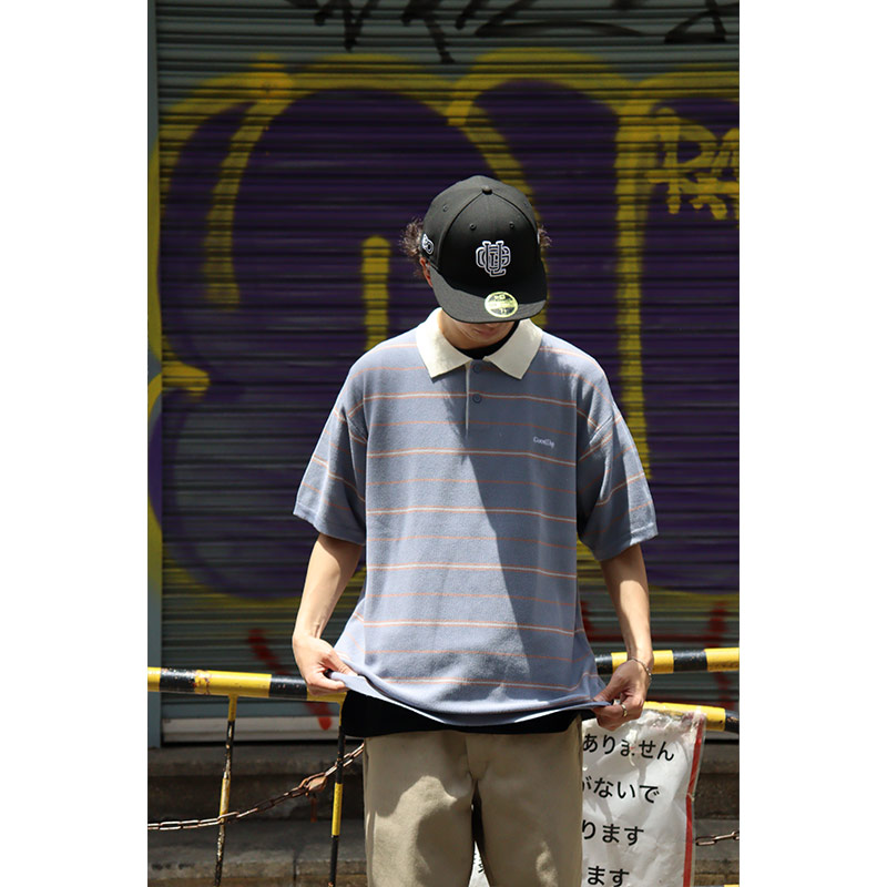 GOOD DAY(グッデイ)/ BORDER KNIT POLO -3COLOR-