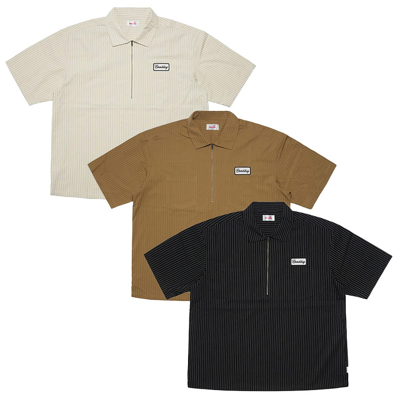 GOOD DAY(グッデイ)/ STRIPE SS SHIRTS -3COLOR-