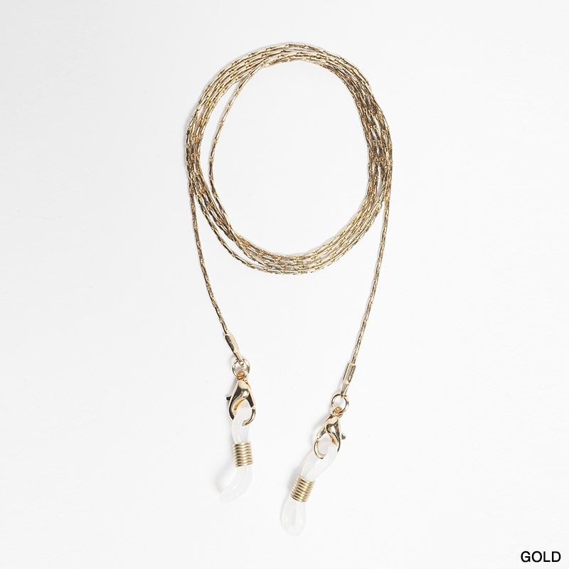 LUCHINI(ルチニ)/ METAL GLASS CORD -3.COLOR-