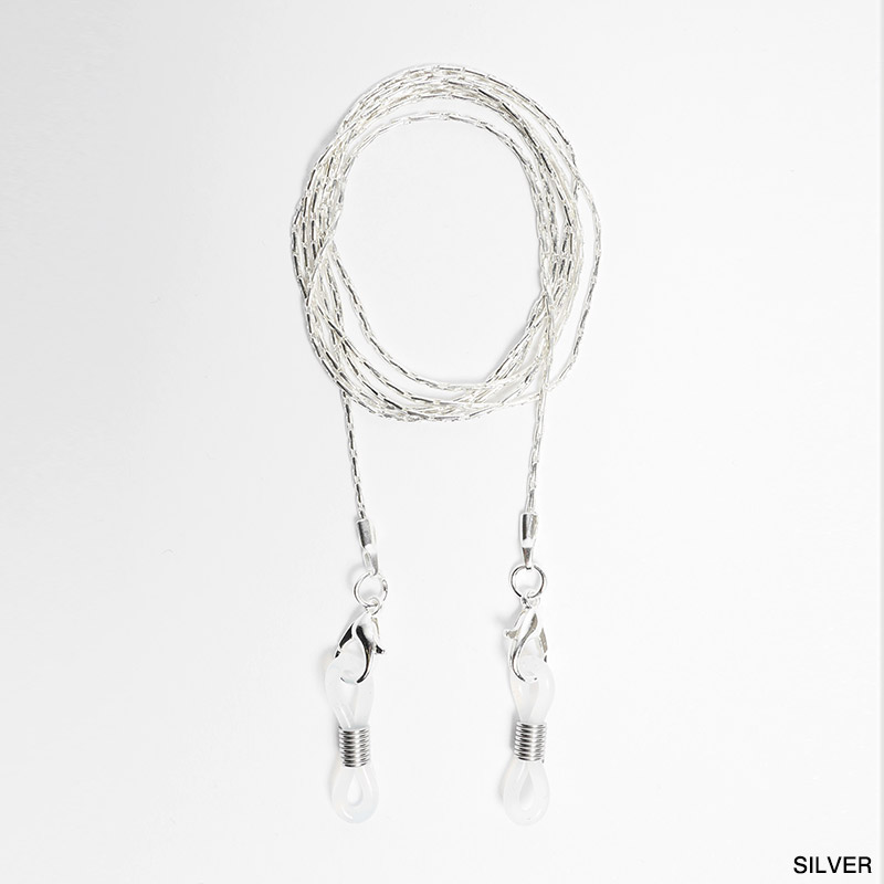 LUCHINI(ルチニ)/ METAL GLASS CORD -3.COLOR-